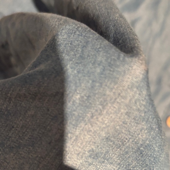 Chic Denim Button-Down Maxi Skirt - Picture 4 of 8